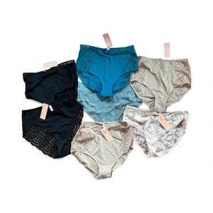 NWT Thirdlove Assorted Size Small Panties Underwear Hipster Brief Bikini Lace